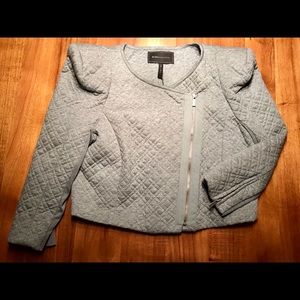 NWT! BCBG MAX AZRIA Cropped Quilted Jacket